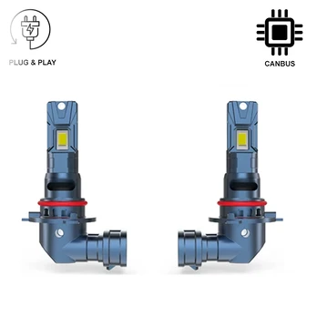 9006 HB4 LED LEMPUTĖS A10 36W CANBUS