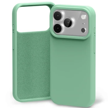Dėklas Mercury Silicone do iPhone 17 Pro žalia