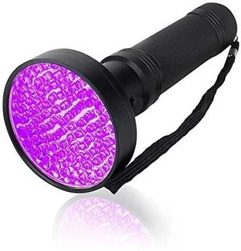 UV žibintas gintarų paieškai 100 LED