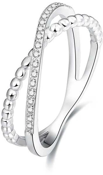 Beneto Dvigubas žiedas iš sidabrinio AGG145