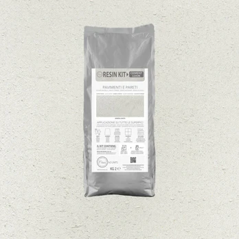 Dekoratyvinis mikrocementas "Mineral White" 2 kg