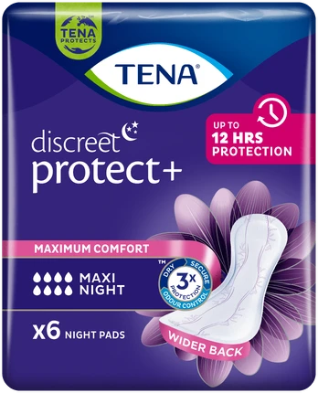 TENA DISCREET MAXI NIGHT N6 (ESSITY)