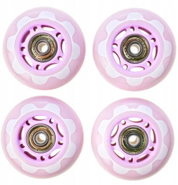 4x Riedučių ratukai Raven Senia Violet 70mm Pu