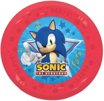 Globos Europe B.V. Sonic Speed plastik tallerkner