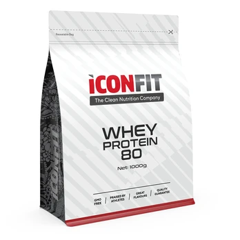 ICONFIT Whey Protein 80 - 1000g Žemuogės