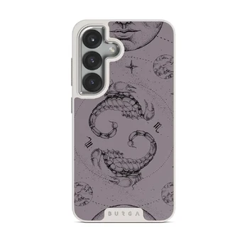 Scorpio - Samsung Galaxy S25 Plus Case, Elite Light (Magnetic) / Silver / Purple