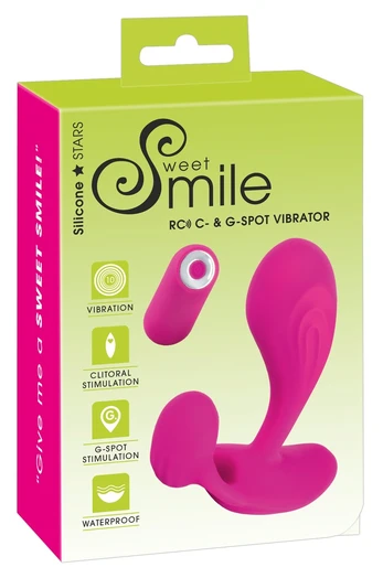 Sweet Smile rc C-&G-Spot Vibra G taško vibratorius