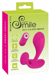 Sweet Smile rc C-&G-Spot Vibra G taško vibratorius kaina
