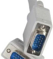 Mercodan HQ - VGA-kabelis - HD-15 (han) til HD-15 (han) - 5 m - grå