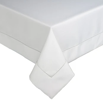 Staltiesė stačiakampė Eurofirany Madele, balta, 150 x 350 cm