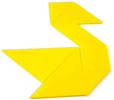 Dėlionė Miniland Mind Move Układanka tangram komplektas 2 vnt - Mind&Move