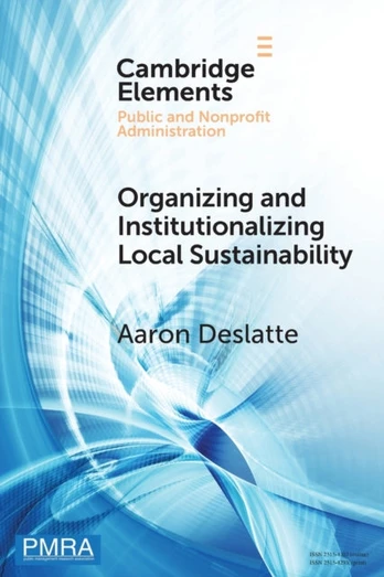 Organizing and Institutionalizing Local Sustainability