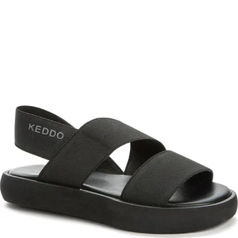Basutės mergaitėms, Juoda, SANDALS