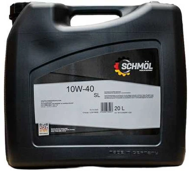 Variklio alyva SCHMOL SL 10W-40, 20L