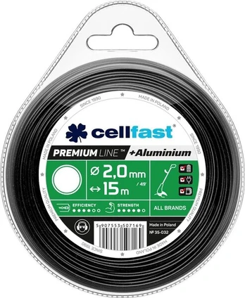 Pjovimo valas Cellfast Premium 2,0 mm x 15 m 35-032