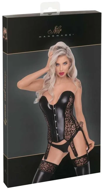 Noir Corsage leo S glaustinukė