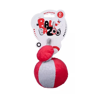 BALIBAZOO BB 80304 Raudonai pilkas kamuolys