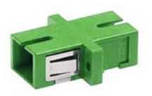 XtendLan SC-SC simplex adapter SM, APC , žalias, for optical cabinets