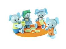 Figūrėlių rinkinys Hape Elephant Family E3527 kaina