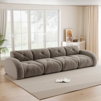 Modulinė sofa be rėmo, 32D putplastis, 4 vietų