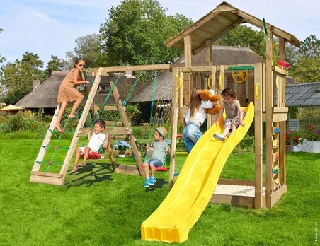Žaidimo aikštelė Jungle Gym Chalet 2-Climb