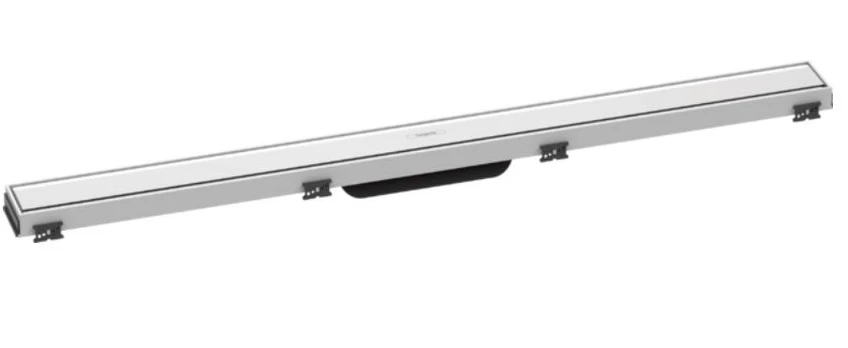 Dušo latako grotelės Hansgrohe RainDrain Match 90 cm, balta, 56040450
