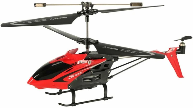 RC sraigtasparnis SYMA S5H 2.4GHz RTF Raudonas