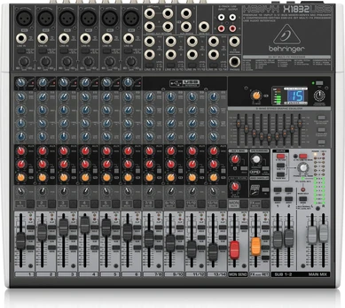 Behringer X1832USB audio mixer 18 channels