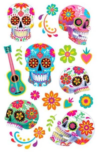 Fiesta Catrina tatoveringer