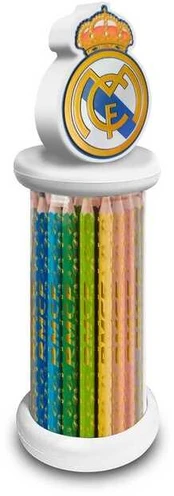 Kids Licensing Real Madrid set 12 coloured pencils