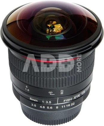 Objektyvas 8mm F3.5 EF-mount