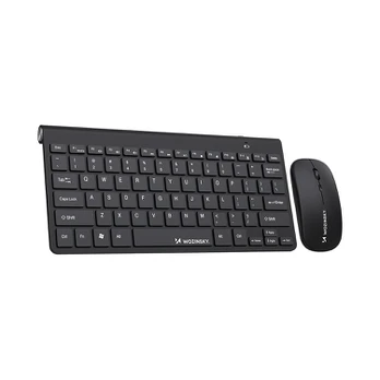 Wozinsky Belaidė klaviatūra + Compact Pelė Set - Juodas
