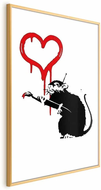 Artgeist Plakatas - Love Rat