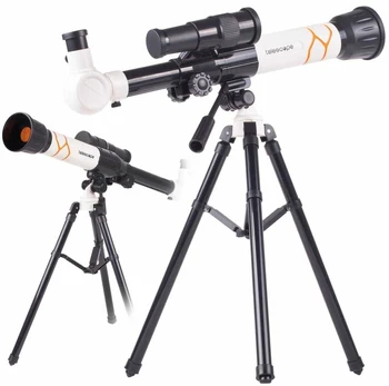 Vaikiškas Astronominis teleskopas su trikoju