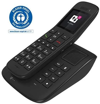 Telefonas stacionarus Telekom Telekom Sinus A32 mit Basis und AB ebenholz