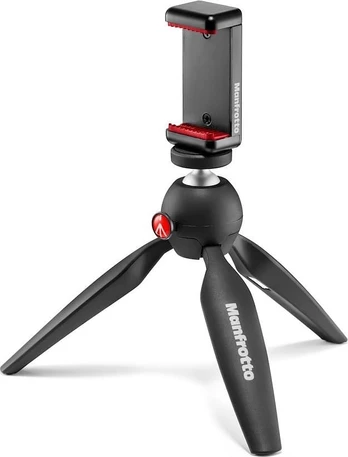 Manfrotto PIXI Smart Mini trikojis su telefono spaustuku