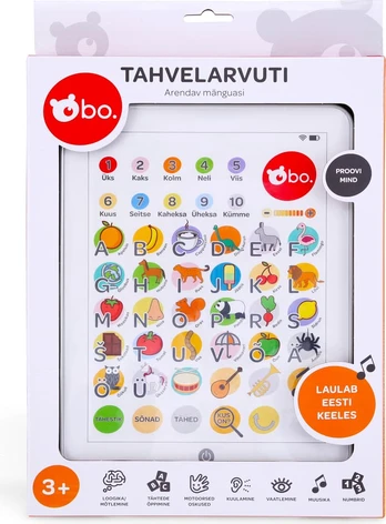 bo. Educational Planšetė, in Estonian language