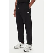 The North Face Sportinės kelnės TNF™ Essential Terry Simple Dome NF0A8FDF Juoda Regular Fit