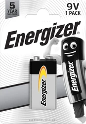 Energizer battery Everyday 9V CP1 kaina