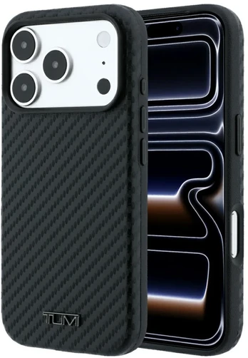 Dėklas Tumi Carbon MagSafe do iPhone 18 Pro / 17 Pro juoda