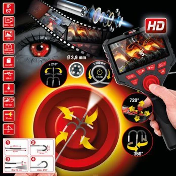 HD videoskopo komplektas KS TOOLS