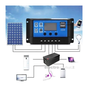 Saulės panelė 150W 12/24V