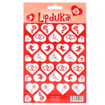 Lipdukai širdelės – angeliukai