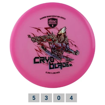 Diskgolfo diskas Midrange Driver C-LINE GLOW MD5 Gannon Buhr Signature - Cryo Blade 2