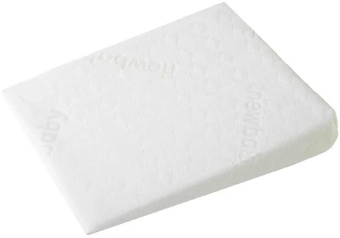 Kūdikių pagalvė - pleištinė New Baby BASIC 30x37 cm vežimėliui balta
