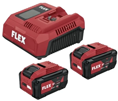 Akumuliatorių rinkinys FLEX P-SET 18-88 XT CA2 18V 2x8,0Ah