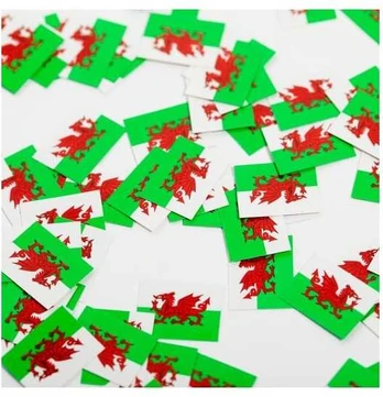 Globos Europe Bv Flag konfetti Wales