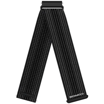 COROS nailoninis dirželis | 22 mm | Long | Striped Black
