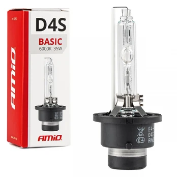 Xenon lemputė ksenoninis siūlas d4s 35w 6000k amio basic amio-02951
