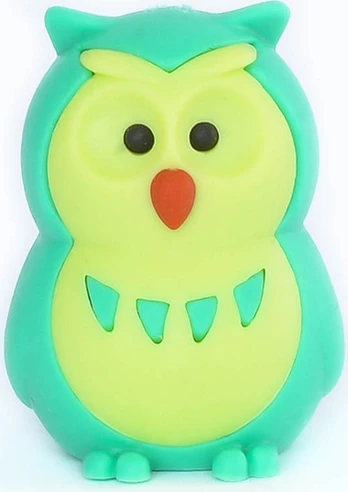 IWAKO trintukas- dėlionė "Owl" Green